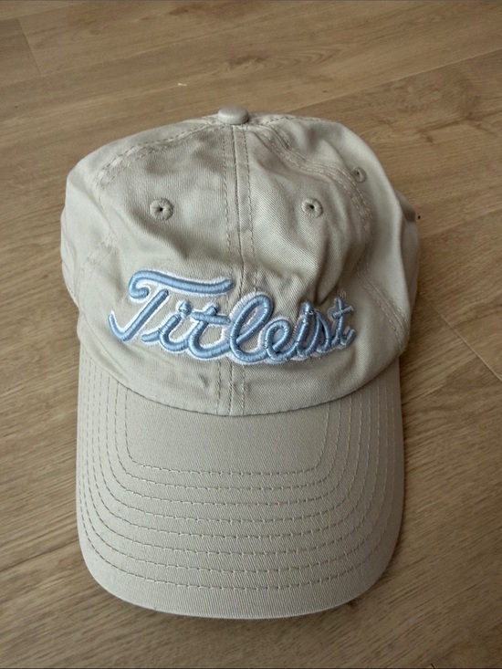 Titleist Accessories - TITLEIST Conoco Phillips Oil Men Stone One Size Adjustable Snapback Hat Cap
